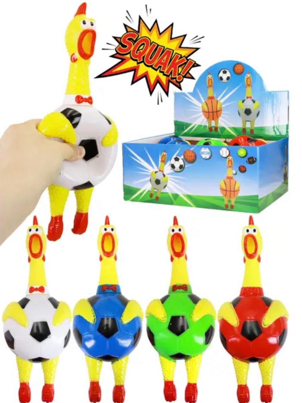2026 World Cup football match screaming chicken WHITE COLOR (price each)